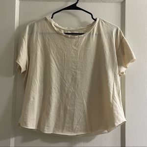 Everlane cropped tee